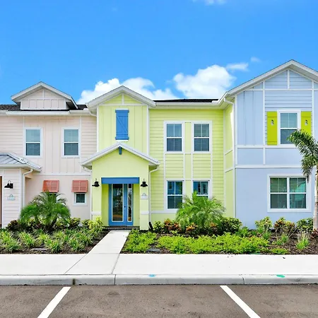 Colorful Villa Near Disney With Margaritaville Resort Island H20 Waterpark Access - 3128Cs